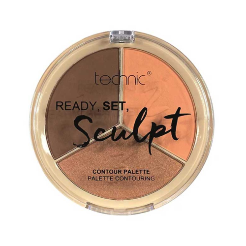 Technic Cosmetics - Paleta de contorno Ready Set Sculpt - Warm