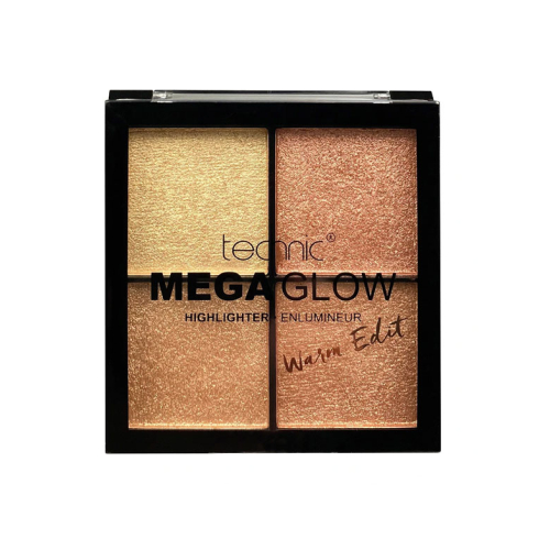 Technic Cosmetics - Paleta de Iluminadores Mega Glow Warm Edit