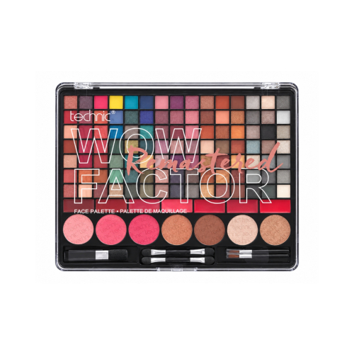 Technic Cosmetics - Paleta de maquillaje Wow Factor Remastered