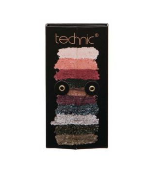 Technic Cosmetics - Paleta de sombras de ojos Bejeweled