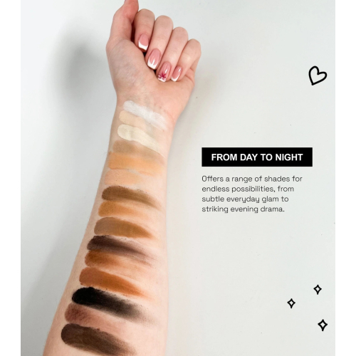 Technic Cosmetics - Paleta de sombras de ojos Complete Blend