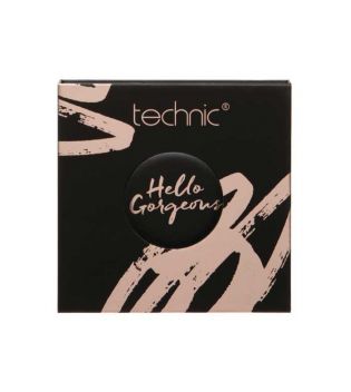 Technic Cosmetics - Paleta de sombras de ojos con espejo de mano Hello Gorgeous
