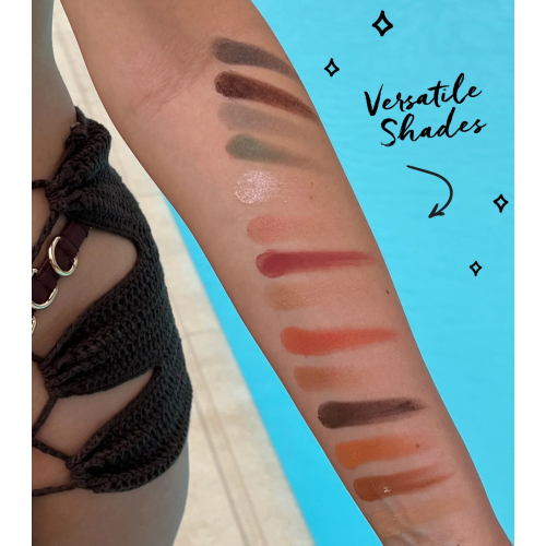 Technic Cosmetics - *Sundrenched* - Paleta de sombras de ojos - Be Fearless Remastered