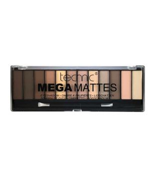 Technic Cosmetics - Paleta de sombras Mega Mattes