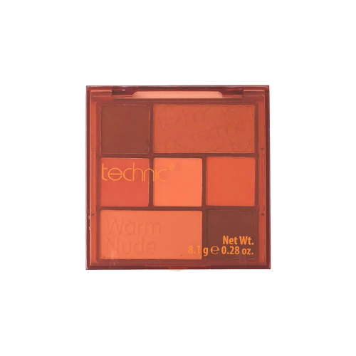 Technic Cosmetics - Paleta de sombras Pressed Pigment - Warm Nude
