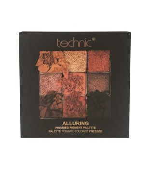 Technic Cosmetics - Paleta de sombras Pressed Pigments - Alluring