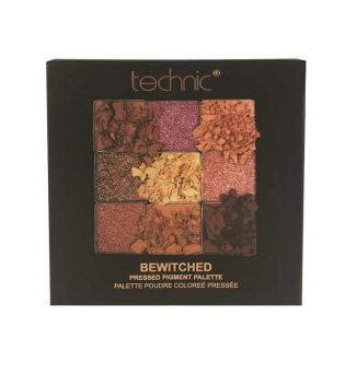 Technic Cosmetics - Paleta de sombras Pressed Pigments - Bewitched