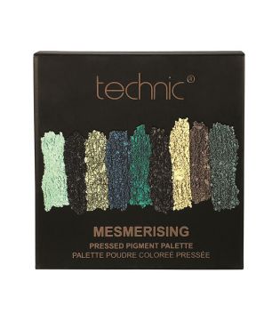 Technic Cosmetics - Paleta de sombras Pressed Pigments - Mesmerising