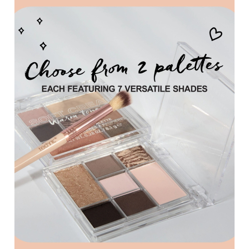 Technic Cosmetics - Paleta de sombras Soft Cream - Cool Tones
