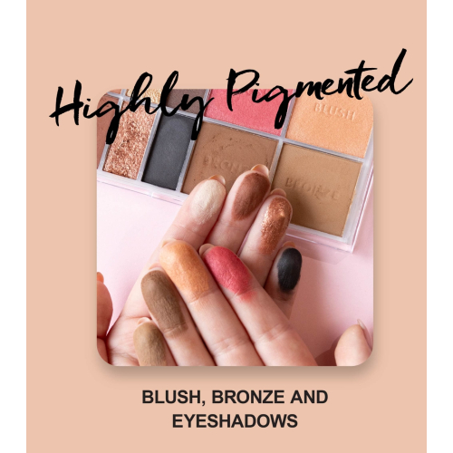 Technic Cosmetics - Paleta de sombras y rostro All in One