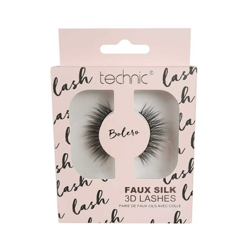 Technic Cosmetics - Pestañas postizas Faux Silk Lashes - Bolero