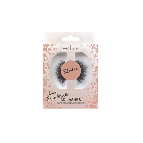 Technic Cosmetics - Pestañas postizas Luxe Faux Mink 3D - Elodie