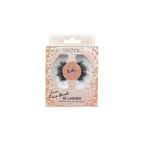 Technic Cosmetics - Pestañas postizas Luxe Faux Mink 3D - Kiki