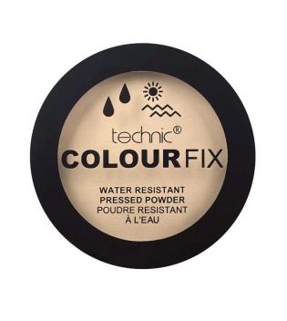 Technic Cosmetics - Polvos compactos Colour Fix Water Resistant - Cashew
