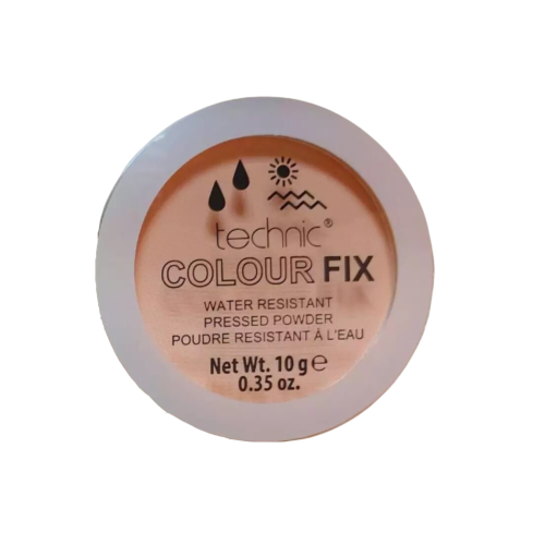 Technic Cosmetics - Polvos compactos Colour Fix Water Resistant - Pecan