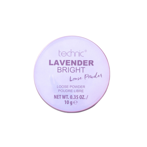 Technic Cosmetics - Polvos fijadores sueltos Lavender Bright