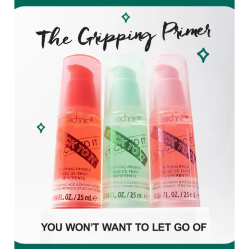 Technic Cosmetics - Prebase de maquillaje Stick to it - Green