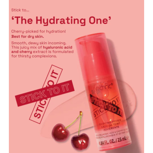 Technic Cosmetics - Prebase de maquillaje Stick to it - Red