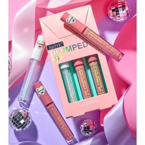 Technic Cosmetics - Set de brillos de labios Plumped Up