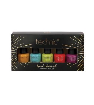 Technic Cosmetics - Set de esmaltes de uñas