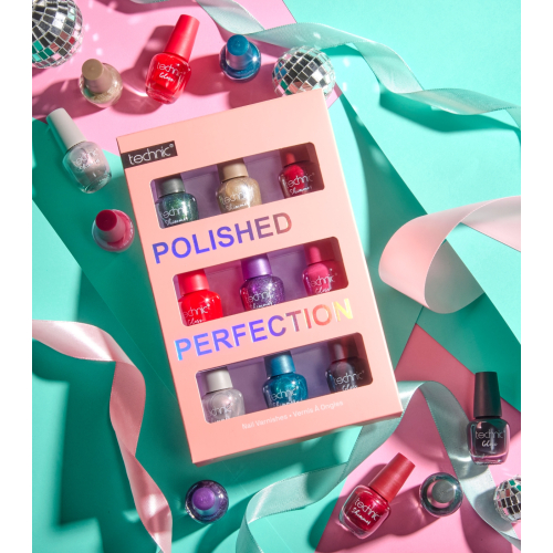 Technic Cosmetics - Set de esmaltes de uñas Polished Perfection