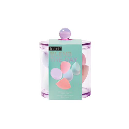 Technic Cosmetics - Set de esponjas de maquillaje Blend the Day
