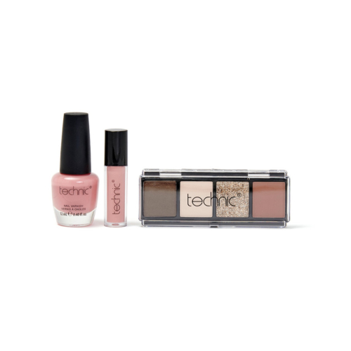 Technic Cosmetics - Set de labios, ojos y uñas