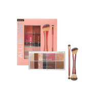 Technic Cosmetics - Set de maquillaje All in One Palette & Brushes