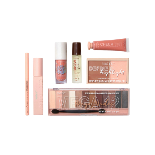 Technic Cosmetics - Set de maquillaje Mega Nudes
