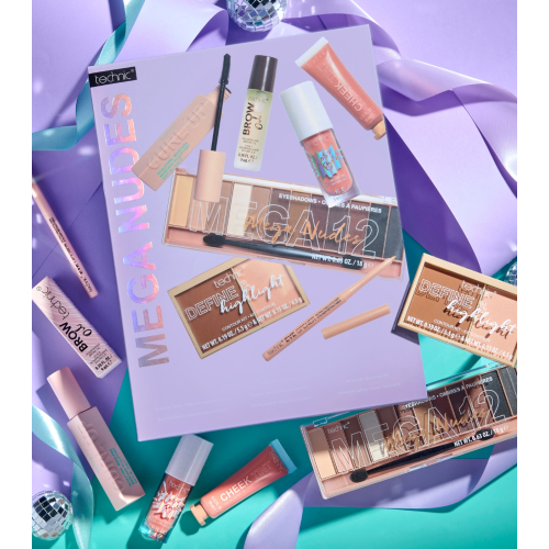 Technic Cosmetics - Set de maquillaje Mega Nudes