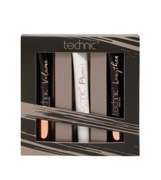 Technic Cosmetics - Set de máscara de pestañas