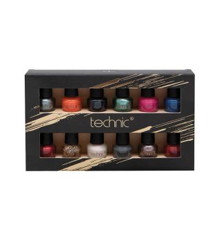 Technic Cosmetics - Set de mini esmaltes de uñas