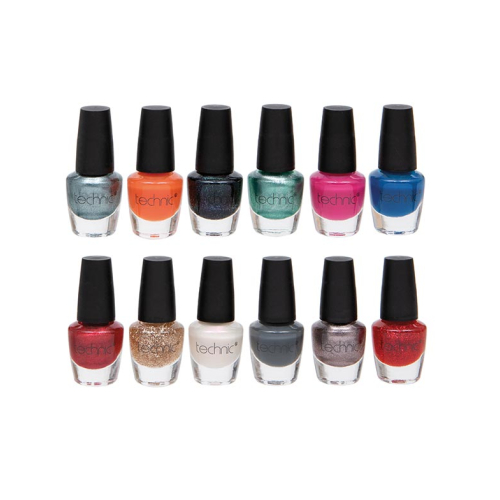 Technic Cosmetics - Set de mini esmaltes de uñas