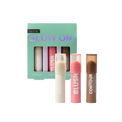 Technic Cosmetics - Set de rostro Glow On