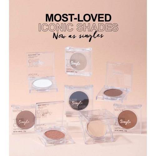 Technic Cosmetics - Sombra de ojos The Single One - Black Knight