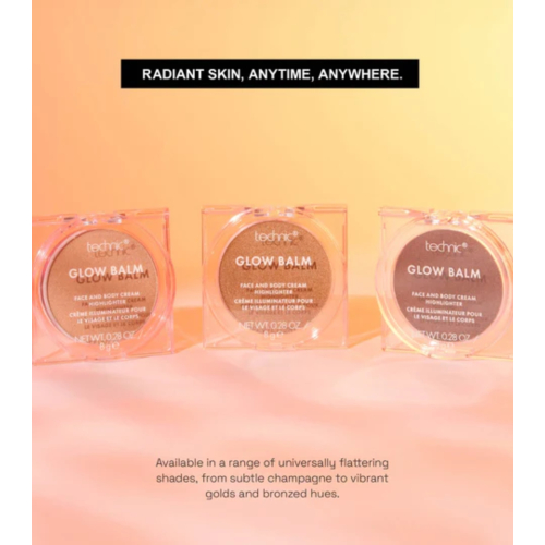 Technic Cosmetics - *Sundrenched* - Iluminador en crema Glow Balm - Golden Sands