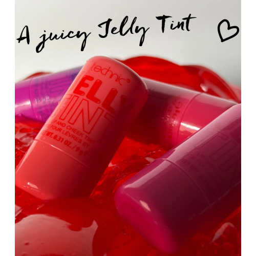 Technic Cosmetics - Tinte para labios y mejillas Jelly Tint - Berry Cool