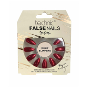 Technic Cosmetics - Uñas postizas False Nails Stiletto - Ruby Slippers