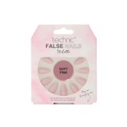 Technic Cosmetics - Uñas postizas False Nails Stiletto - Soft Pink