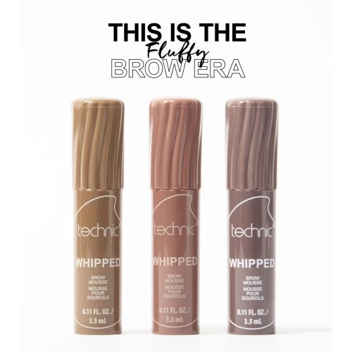 Technic Cosmetics - *Whipped* - Mousse para cejas - Brunette