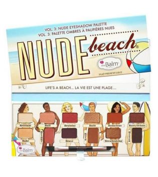 The Balm - Paleta de sombras de ojos Nude Beach