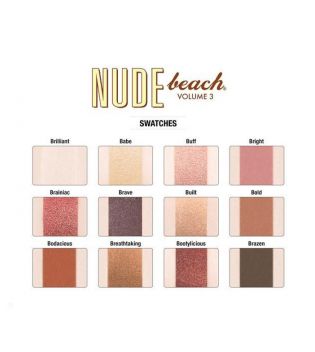 The Balm - Paleta de sombras de ojos Nude Beach