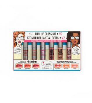The Balm - Set de Brillos de labios Mini Lip Gloss Kit Vol. 2
