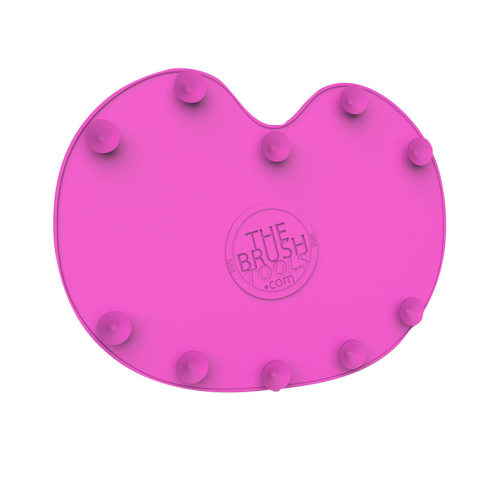 The Brush Tools - Alfombrilla Limpiadora de Brochas - Rosa