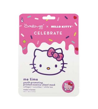 The Crème Shop - *Hello Kitty* - Mascarilla facial - Celebrate Me Time