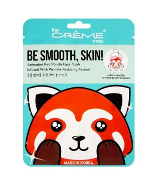 The Crème Shop - Mascarilla facial - Be Smooth, Skin! Panda Rojo