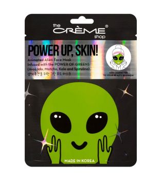 The Crème Shop - Mascarilla facial - Power Up, Skin! Alien