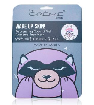The Crème Shop - Mascarilla Facial Rejuvenecedora Wake Up, Skin! - Coco y Ácido Hialurónico