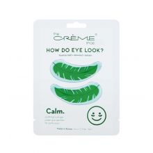 The Crème Shop - Parches de hidrogel para los ojos How Do Eye Look? - Calm