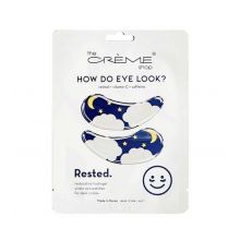 The Crème Shop - Parches de hidrogel para los ojos How Do Eye Look? - Rested